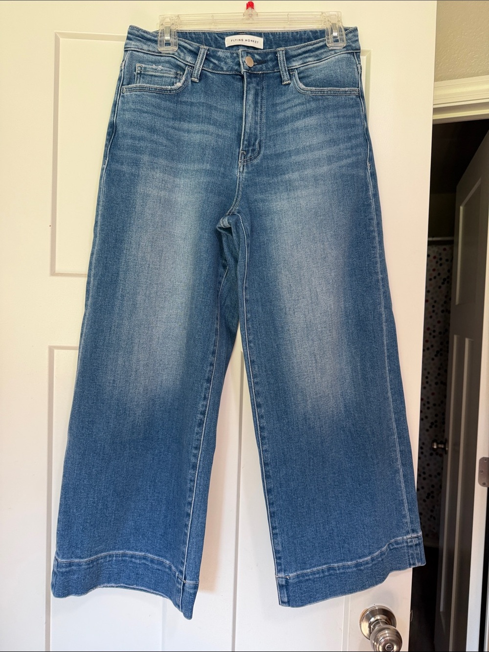 Flying Monkey Denim Jeans in Medium Blue Wash
